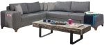 Καναπές - Κρεβάτι Γωνιακός Loft 752EST1357 230x285x80cm Grey