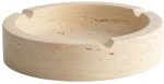 Σταχτοδοχείο Etern Travertine 371CTF1504 Φ13x3cm Beige Πέτρα