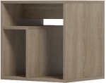 Βοηθητικό τραπέζι Doublo  sonoma 40x35x40εκ