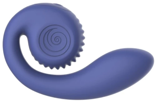 SNAIL VIBE - GIZI LITE DUAL G-SPOT & CLITORAL PURPLE VIBRATOR