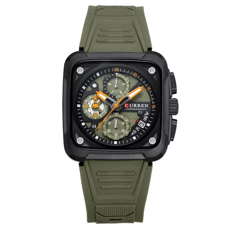 Curren RD-210 Khaki Ρολόι με Χακί Καντράν και Χακί Λουράκι