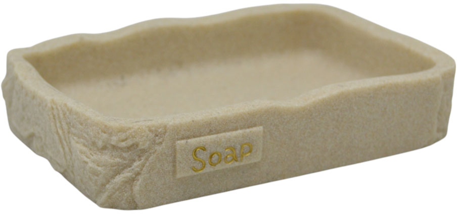 ΣΑΠΟΥΝΟΘΗΚΗ ΠΟΛΥΕΣΤΕΡΙΚΗ ΜΠΕΖ ΜΕ ΟΨΗ ΠΕΤΡΑΣ 12,7x8,6x2,5εκ.  - Ankor 846641