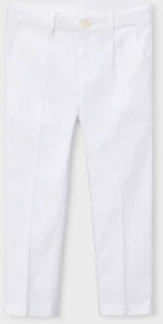 Mayoral Παντελονι λινο suiting λευκο 26-03574-066 3574 Αγόρι