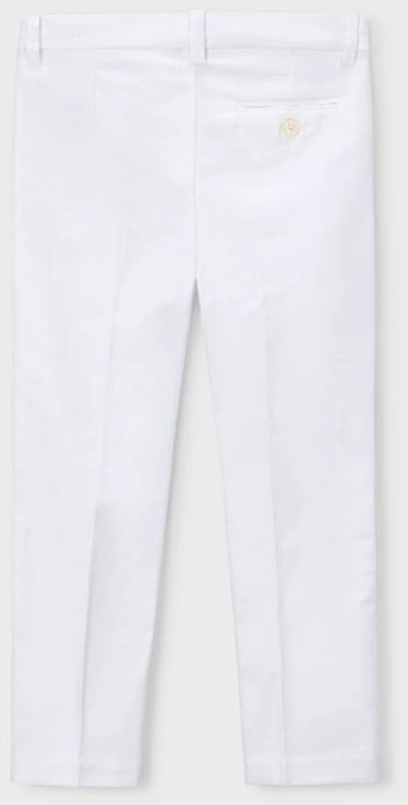 Mayoral Παντελονι λινο suiting λευκο 26-03574-066 3574 Αγόρι
