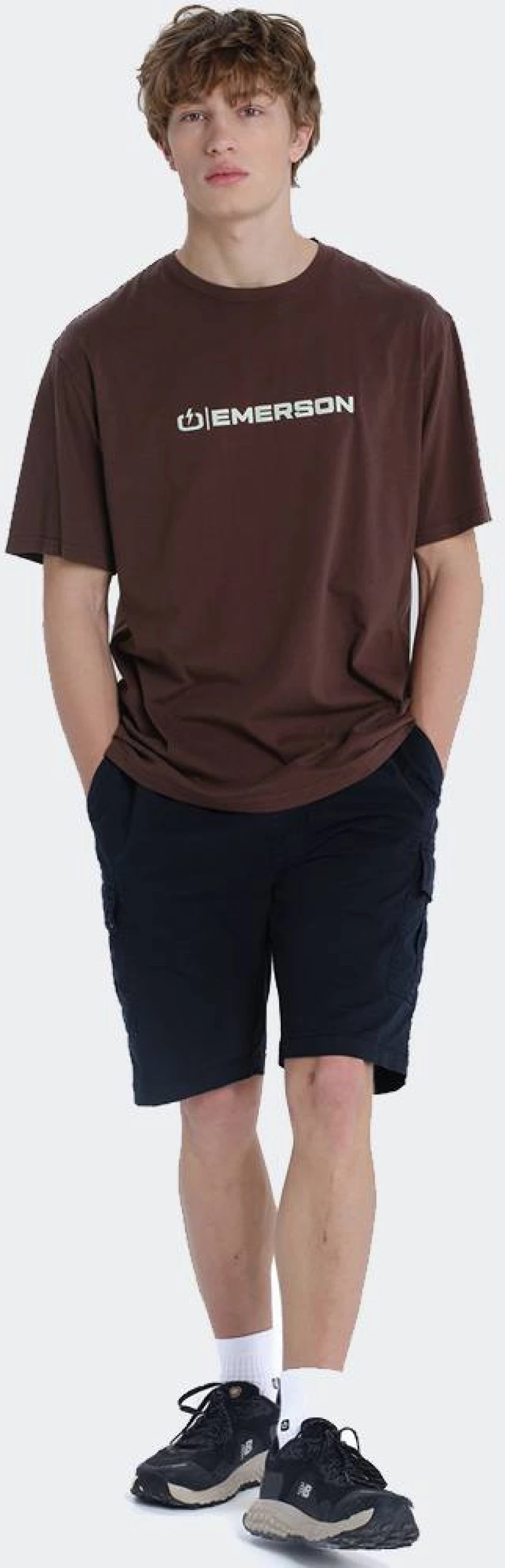 EMERSON Men's s/s T-Shirt - 261.EM33.03-VINTAGE WINE