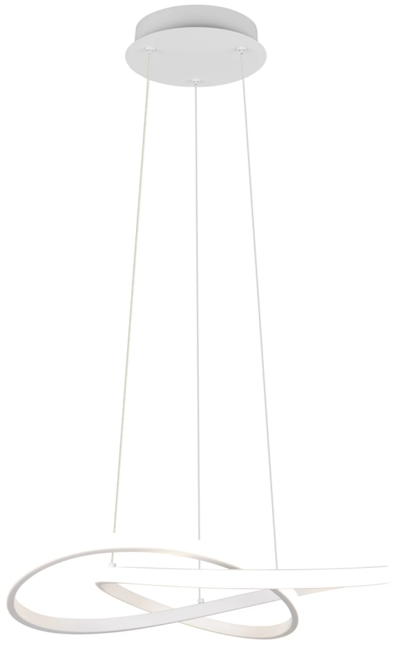 Φωτιστικό Κρεμαστό Reality Lighting -RL MANSA R33111131 Λευκό Ματ (White Mat) 4000K