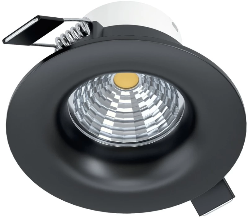 Φωτιστικό Χωνευτό Eglo 33996 SALICETO Μαύρο Ματ (Black Mat) 4000K
