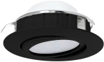 Φωτιστικό Χωνευτό Eglo 900748 PINEDA Μαύρο Ματ (Black Mat) 3000K