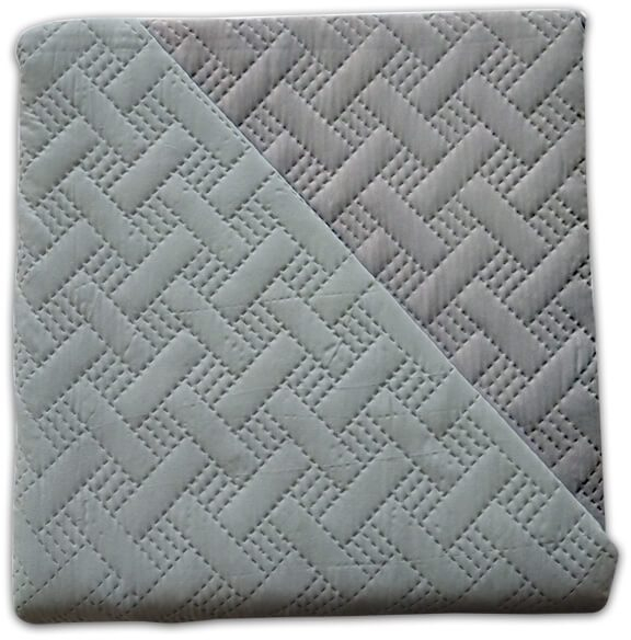 Κουβερλί Υπέρδιπλο Microfiber Διπλής Όψης Lines Γαρύφαλλο 240x260