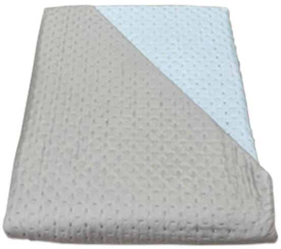 Κουβερλί Μονό Microfiber Διπλής Όψης Cross Desing Γαρύφαλλο 160x240 - Μπεζ-Ανοιχτό Γκρι