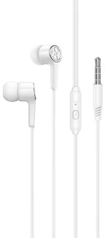Hoco Ακουστικά M104 με Μικρόφωνο 3.5mm Αudio Plug - Λευκό