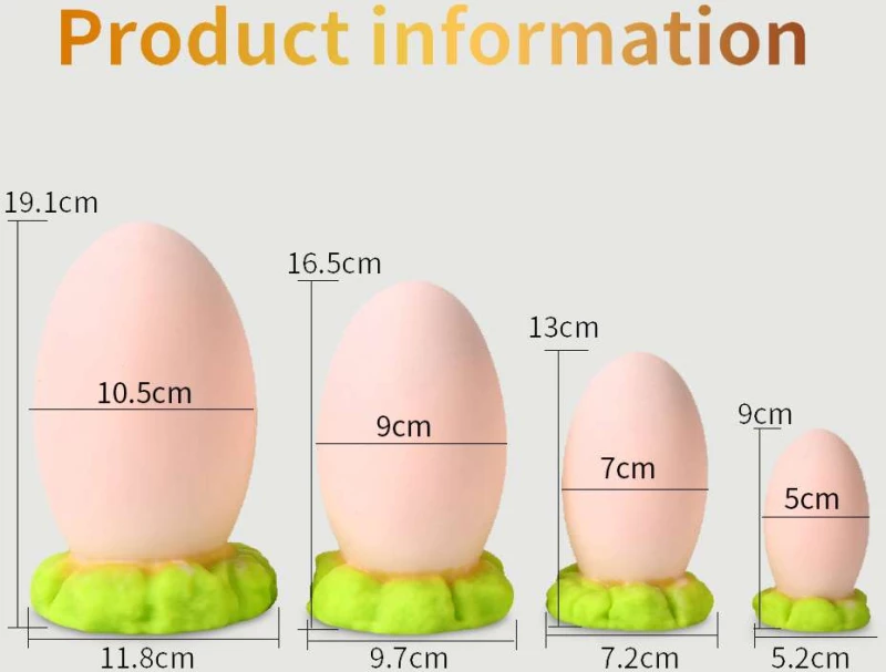 Αυγό Πρωκτική Σφήνα Σιλικόνης Με Βεντούζα Small Silicone Egg Plug With Suction Cup 9 x 5 cm - Ροζ