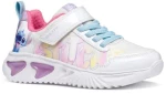 Geox Παιδικά Sneakers Ανατομικά με Φωτάκια  J65E9B0AN02C0653 white