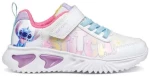 Geox Παιδικά Sneakers Ανατομικά με Φωτάκια  J65E9B0AN02C0653 white