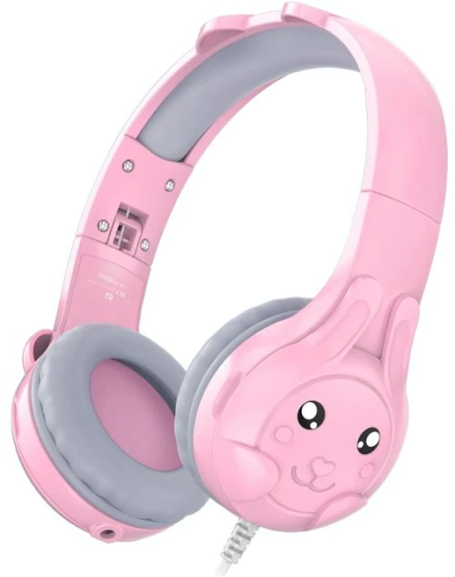 SoulBytes S31 Παιδικά ενσύρματα ακουστικά με μικρόφωνο, Μήκος: 1.5m (Ροζ)