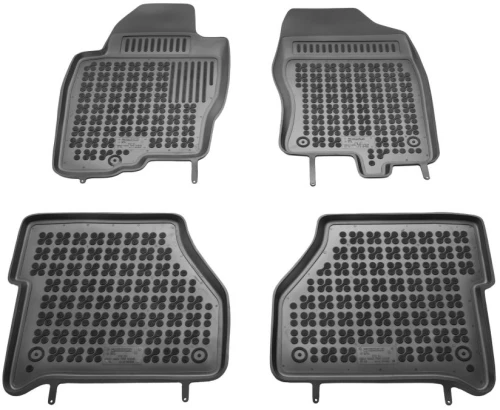 Λαστιχένια πατάκια NISSAN Navara D40 (2005-2015) - τύπου σκαφάκι - 4τμχ., Rezaw Plast