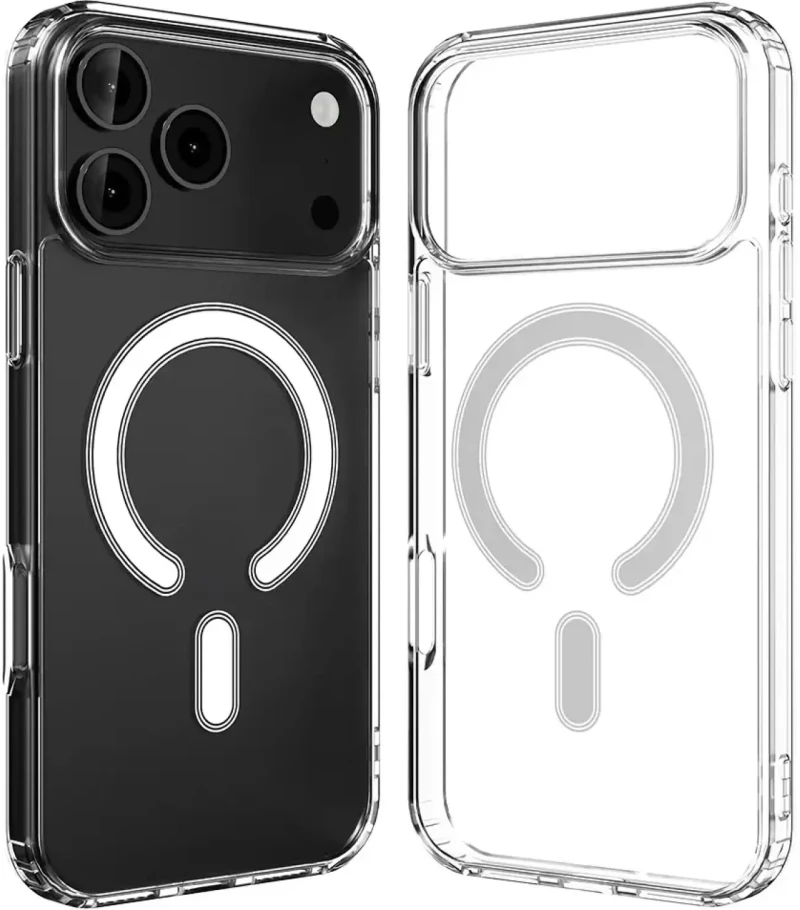 Θήκη iPhone 17 Pro Max Bodycell Clear Case Διάφανη Σκληρή με MagSafe - Clear (5206015083396)