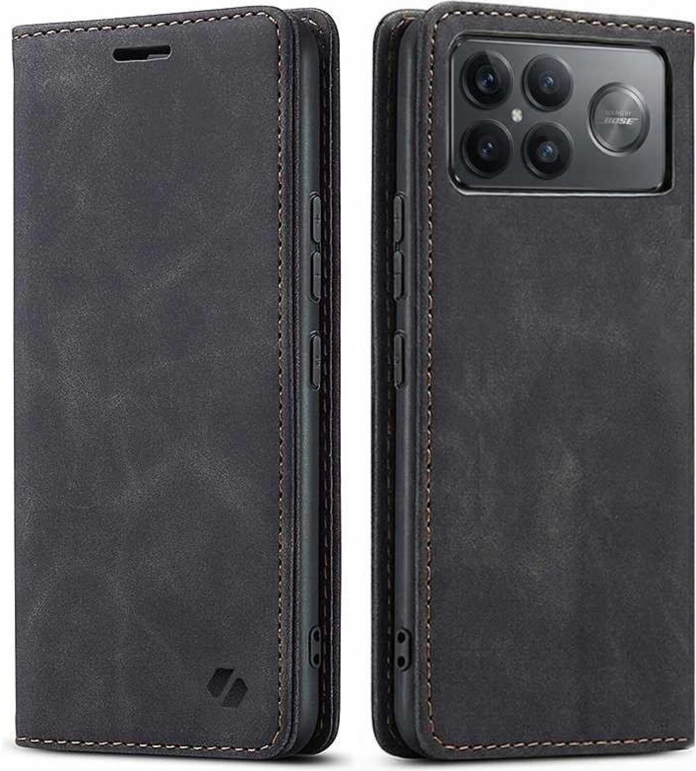 Θήκη Xiaomi Poco F8 Ultra Spacecase Wallet Πορτοφόλι - Black (5905719138509)