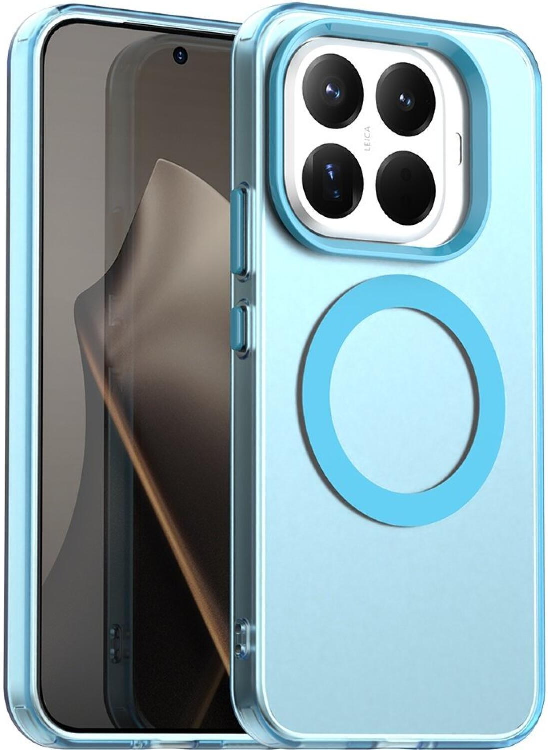 Θήκη Xiaomi 15T Pro Techsuit CandyCase Σκληρή Ημιδιάφανη με MagSafe - Blue (5949419344716)