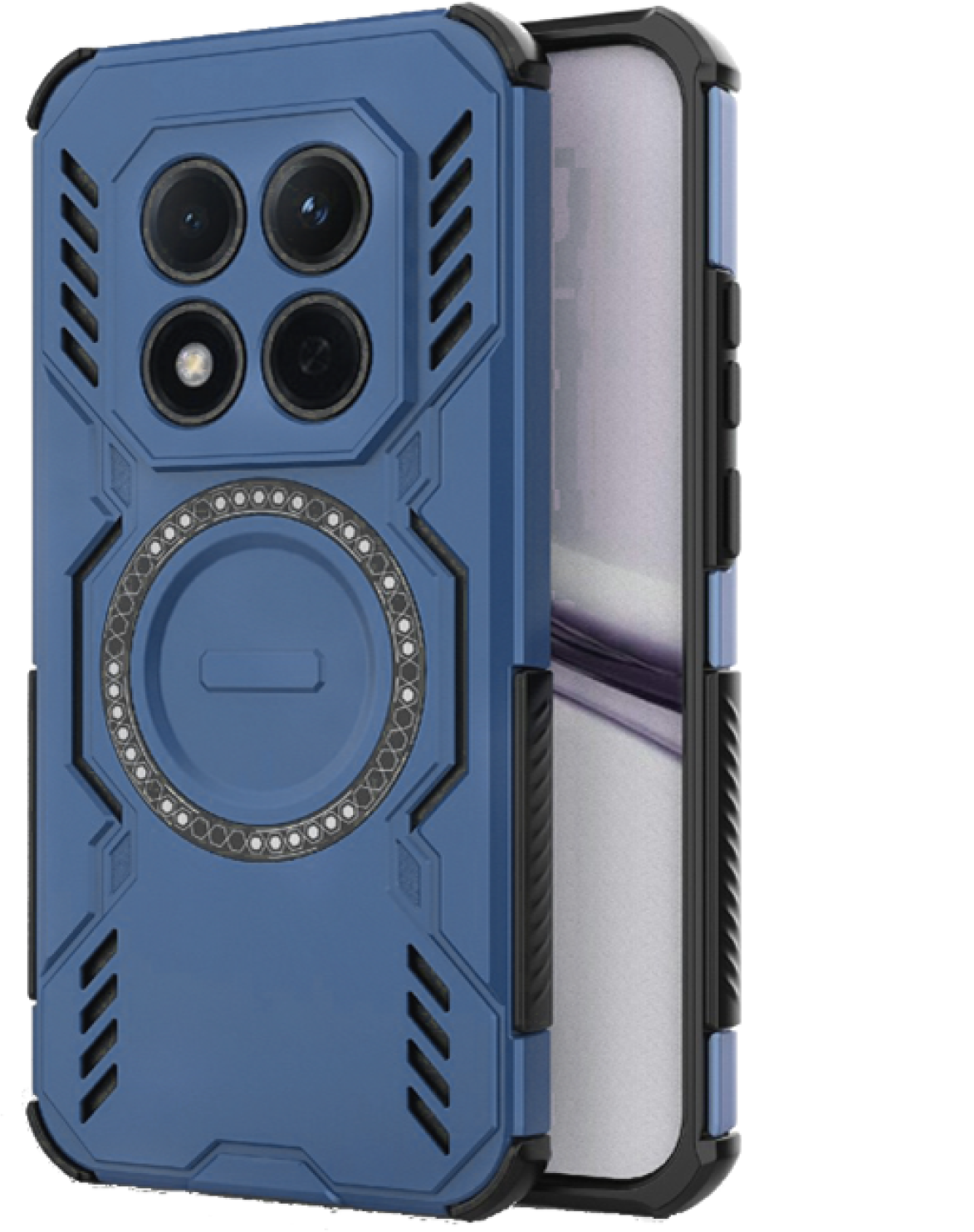 Θήκη Xiaomi Redmi Note 15 Pro 5G Techsuit ArmorMag Ανθεκτική Σκληρή με MagSafe - Blue (5949419358324)