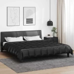 vidaXL Κουβέρτα ολόκληρου του χρόνου Μαύρο 220 x 260 cm