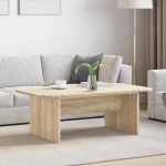 vidaXL Τραπεζάκι σαλονιού Δρύς Sonoma 93 x 53 x 33 εκ