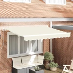 vidaXL Σκηνίτσα Αναδιπλούμενη Κρεμ 300 x 200 cm ύφασμα