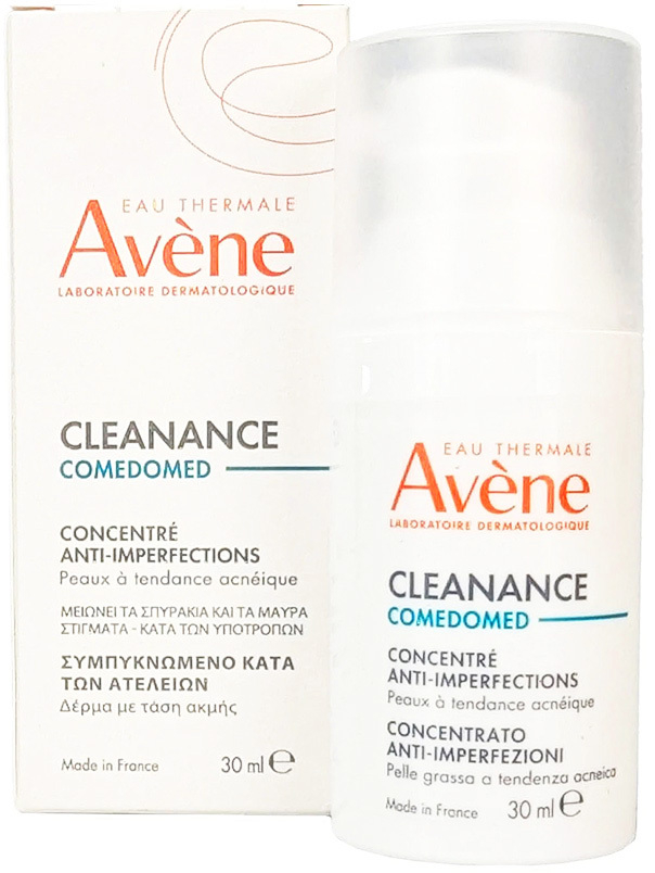 AVENE Cleanance Comedomed Κρέμα Προσώπου Για Λιπαρό Δέρμα Με Ατέλειες & Δέρμα Με Τάση Ακμής 30ml
