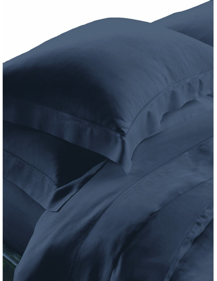 Σετ Σεντόνια Υπέρδιπλα 4 Τεμαχίων Makis Tselios Azur New Black 240x270