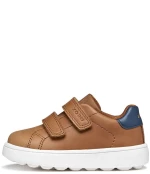 GEOX B MINICUB B656TA 0CL54 C6176 COGNAC/NAVY SNEAKERS CASUAL