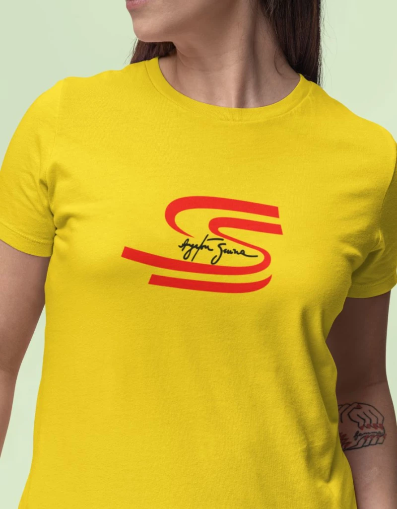Senna W T-Shirt - GOLD