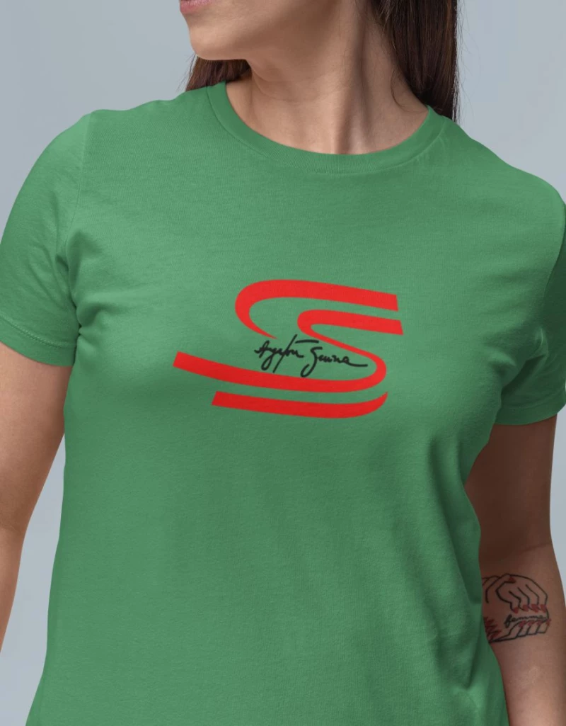 Senna W T-Shirt - GOLD