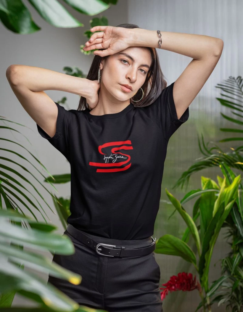 Senna W T-Shirt - GOLD