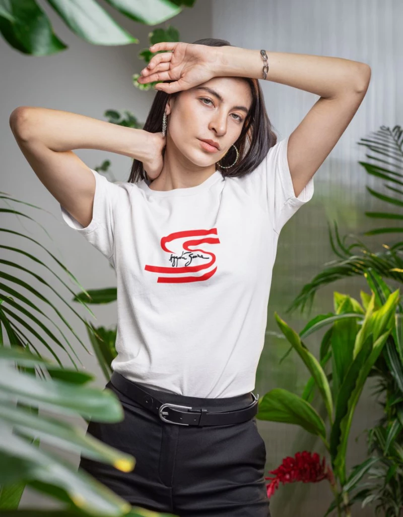 Senna W T-Shirt - GOLD