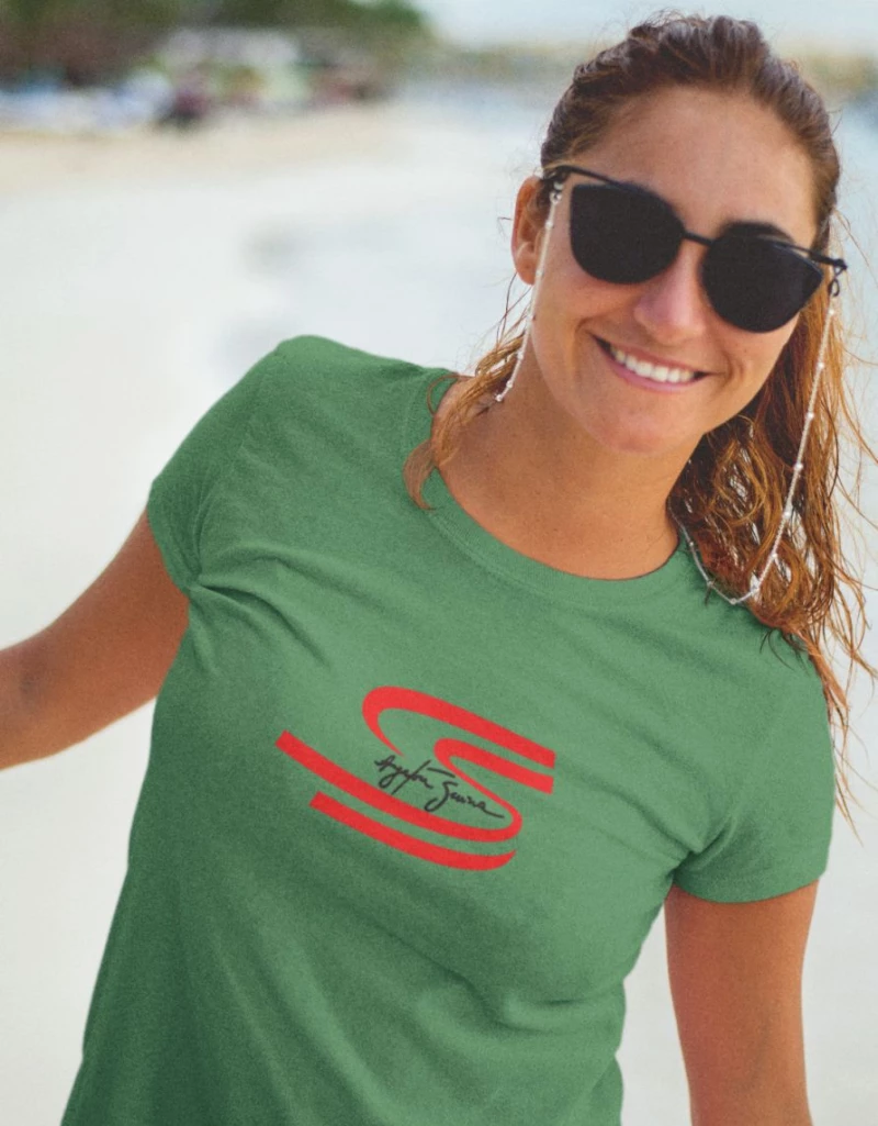Senna W T-Shirt - GOLD