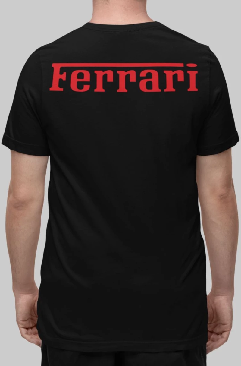 Ferrari Essential T-Shirt - BLACK