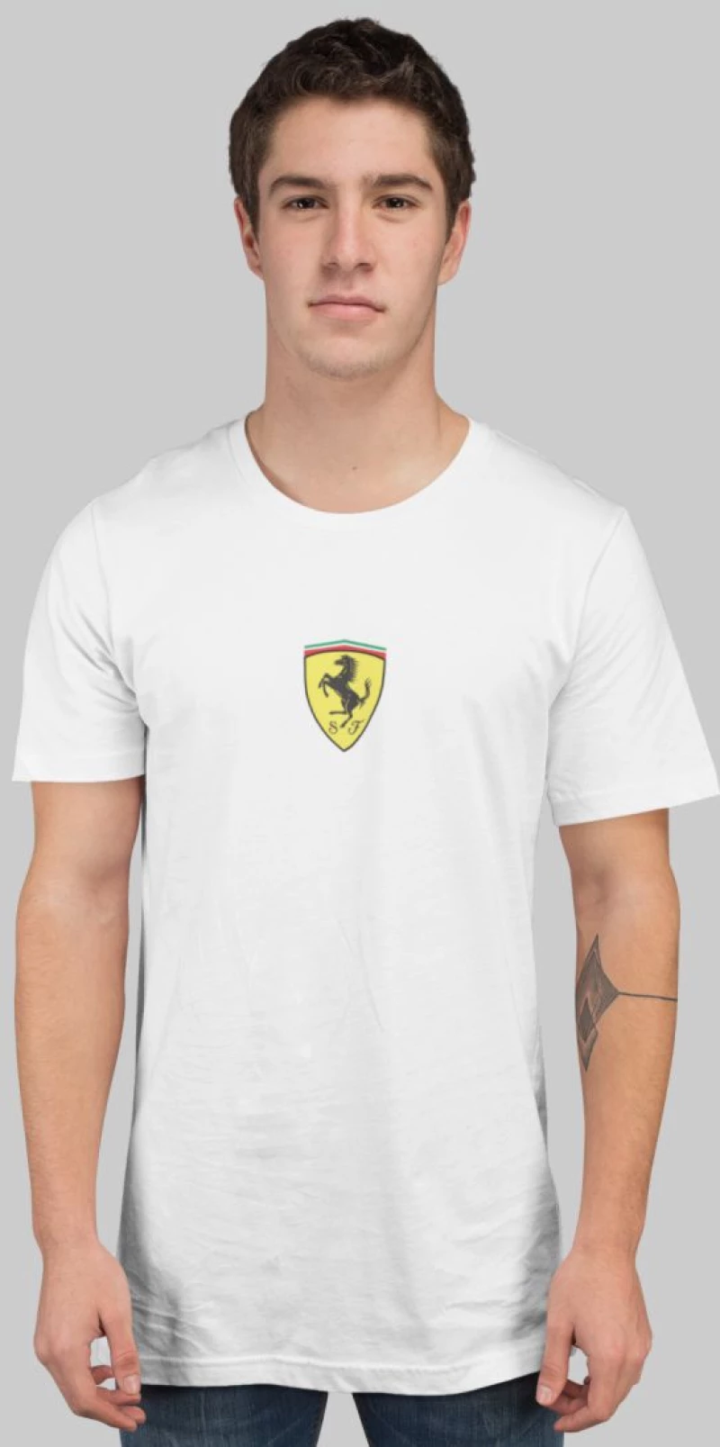 Ferrari Essential T-Shirt - BLACK