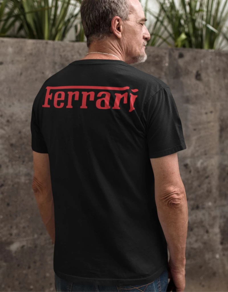 Ferrari Essential T-Shirt - BLACK
