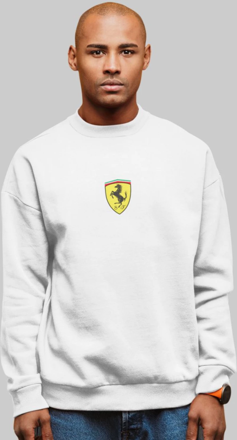 Hamilton x Ferrari Φούτερ - BLACK