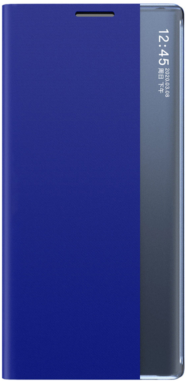 New Sleep Case for Samsung Galaxy S25 Ultra Cover with Flip and Stand - Blue