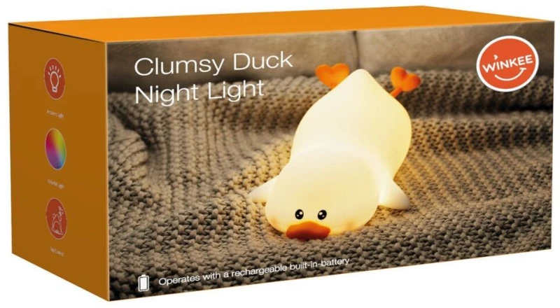 Winkee - Clumsy Duck Night Light - Compact / Gadgets