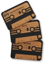 Winkee - Rocks Coaster Set of 6 - Black / Gadgets