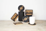 Winkee - Rocks Coaster Set of 6 - Black / Gadgets