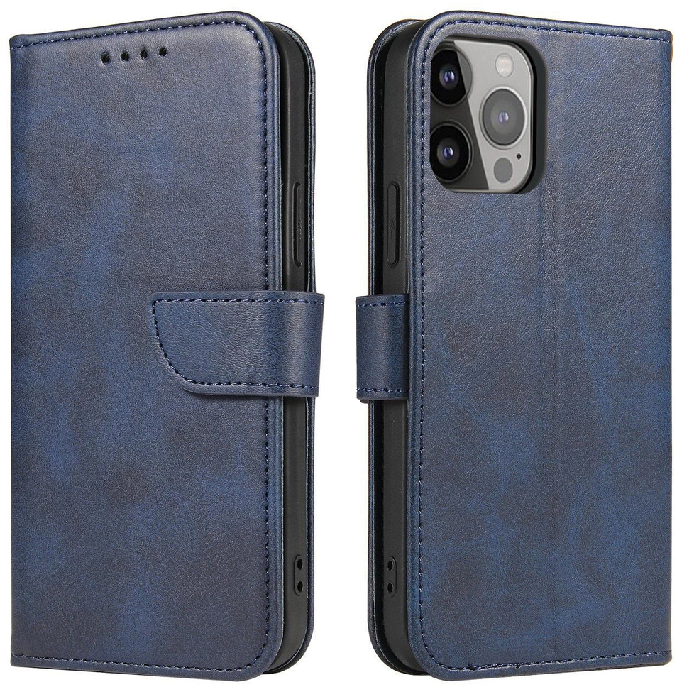 Magnet Case with Flip for Samsung Galaxy S24 FE - Blue