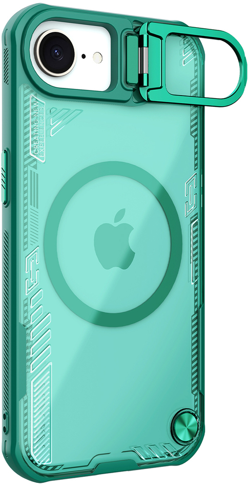 Nillkin Iceblade Prop Magnetic Case with Stand for iPhone 16e - Green