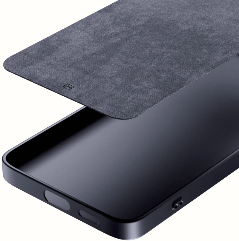 3mk Matt Case Pro for iPhone 16 - matte black