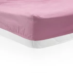 Heinner HR-SHEET160-PNK Σεντόνι Υπέρδιπλο με Λάστιχο 160x200εκ. Ροζ