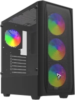 Savio Noctis Flow RGB Cube Black