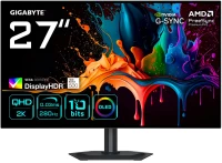 GIGABYTE MO27Q28G 27" OLED QHD Gaming Monitor - 2560 x 1440, 280Hz, 0.03ms, 335 cd/m , Display HDR True Black 500, HDMI 2.1, Displayport 1.4