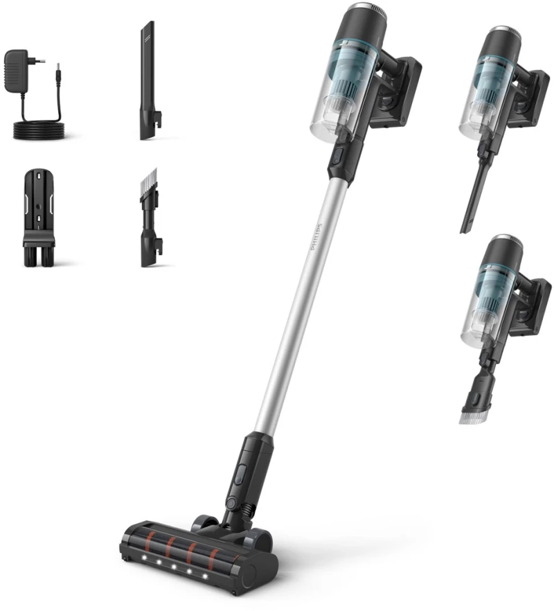 Philips 3000 series XC3031 Stick vacuum Battery Dry Bagless